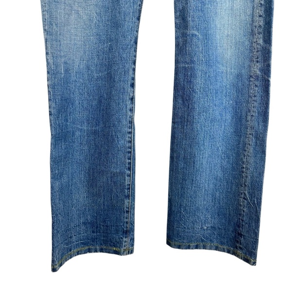 LOOMSTATE Men's New Organic Cotton Mission button fly Jeans Size 34 - Picture 4 of 13